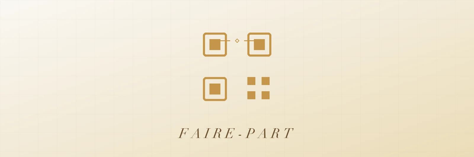 QR code imprimé sur un faire-part de mariage digital